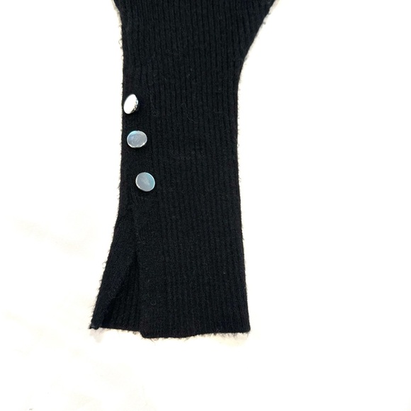 Philosophy Black Batwing Sleeve Ribbed Sweater - Picture 6 of 10